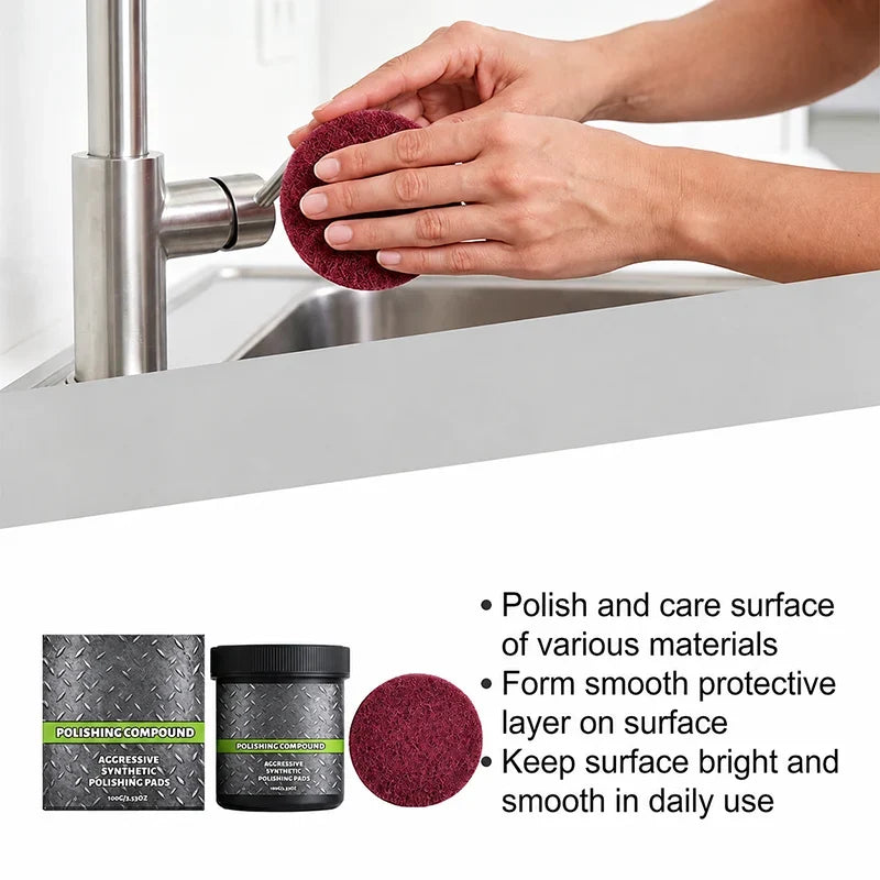 All-in-One Surface Restoration Polish with Included Application Pad