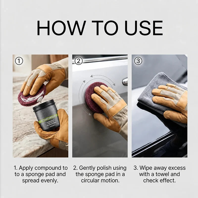 All-in-One Surface Restoration Polish with Included Application Pad