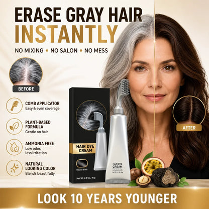 Comb-On Hair Color Applicator for Quick Gray Root Coverage