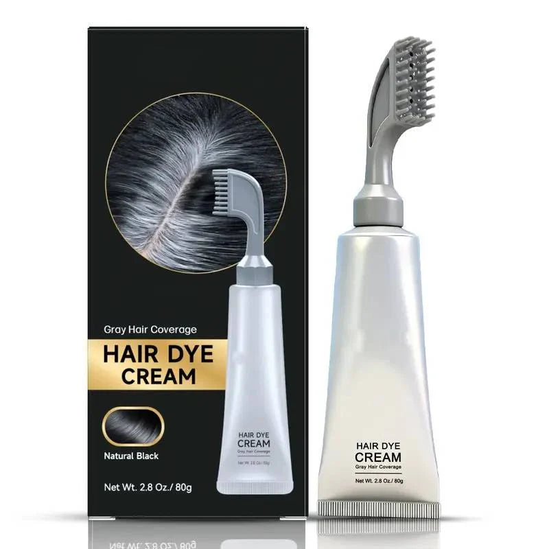 Comb-On Hair Color Applicator for Quick Gray Root Coverage