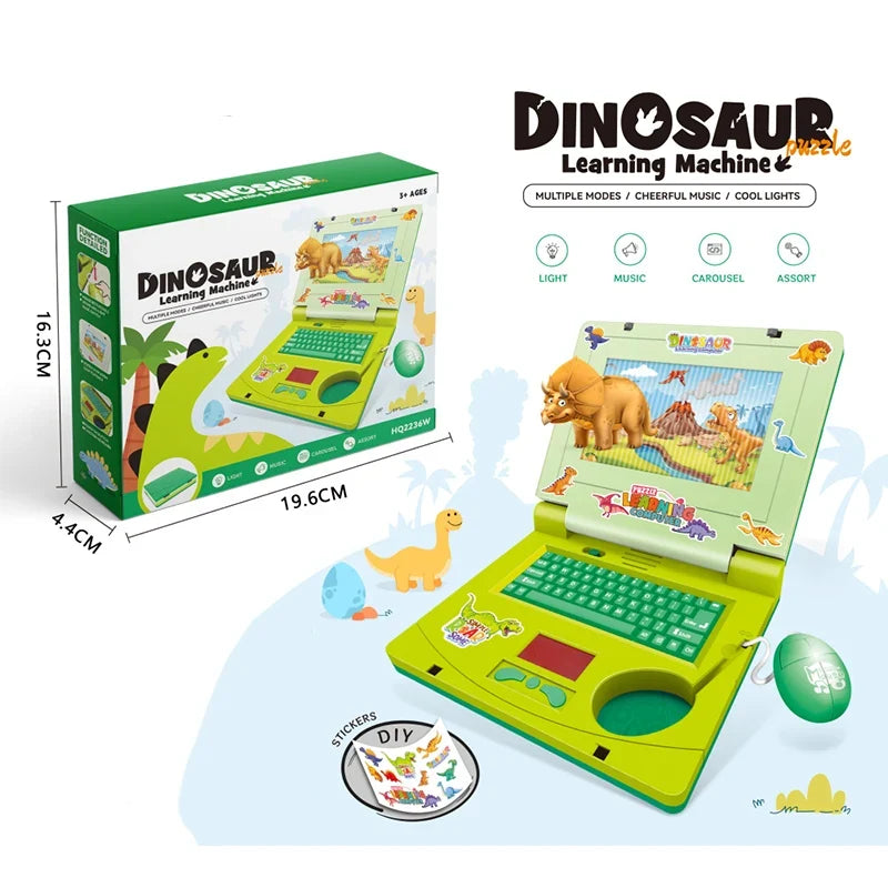 Hands-On Interactive Simulation Toy Laptop for Creative Play