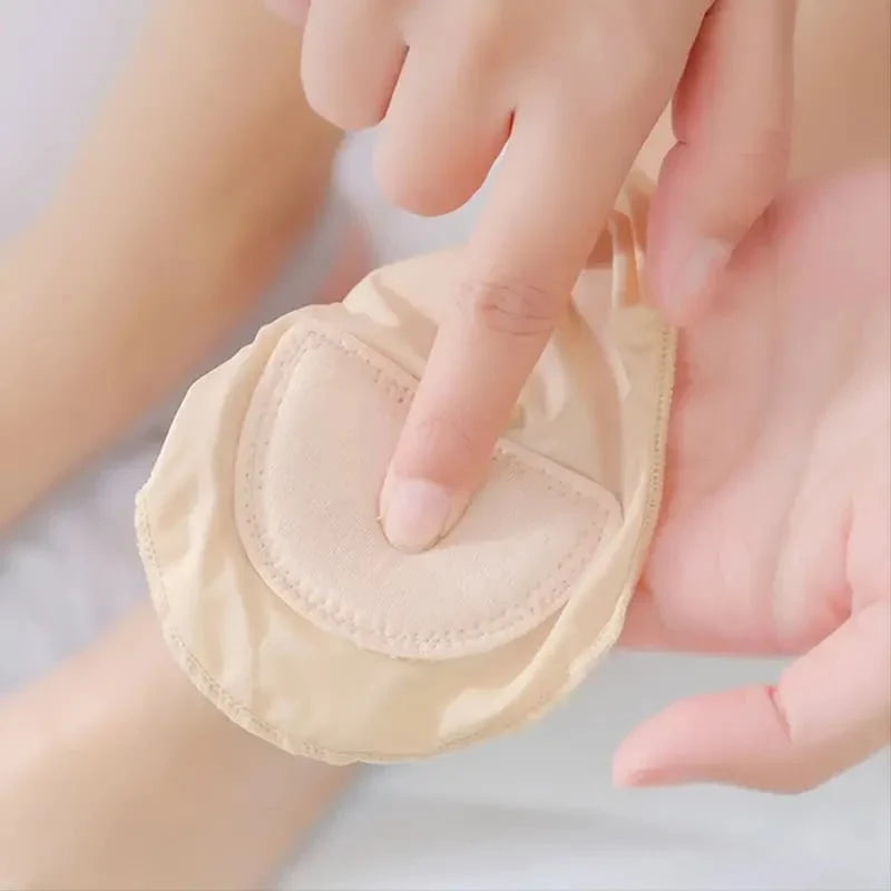 Invisible Ice Silk Non-Slip Foot Socks