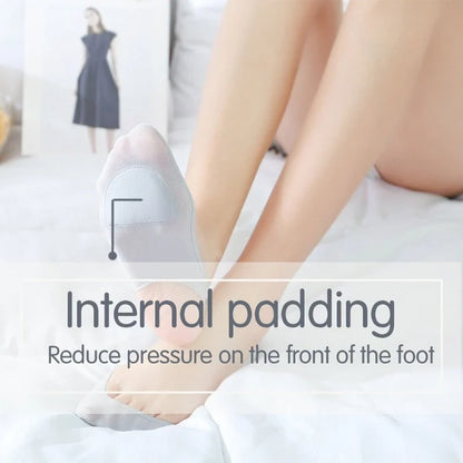 Invisible Ice Silk Non-Slip Foot Socks