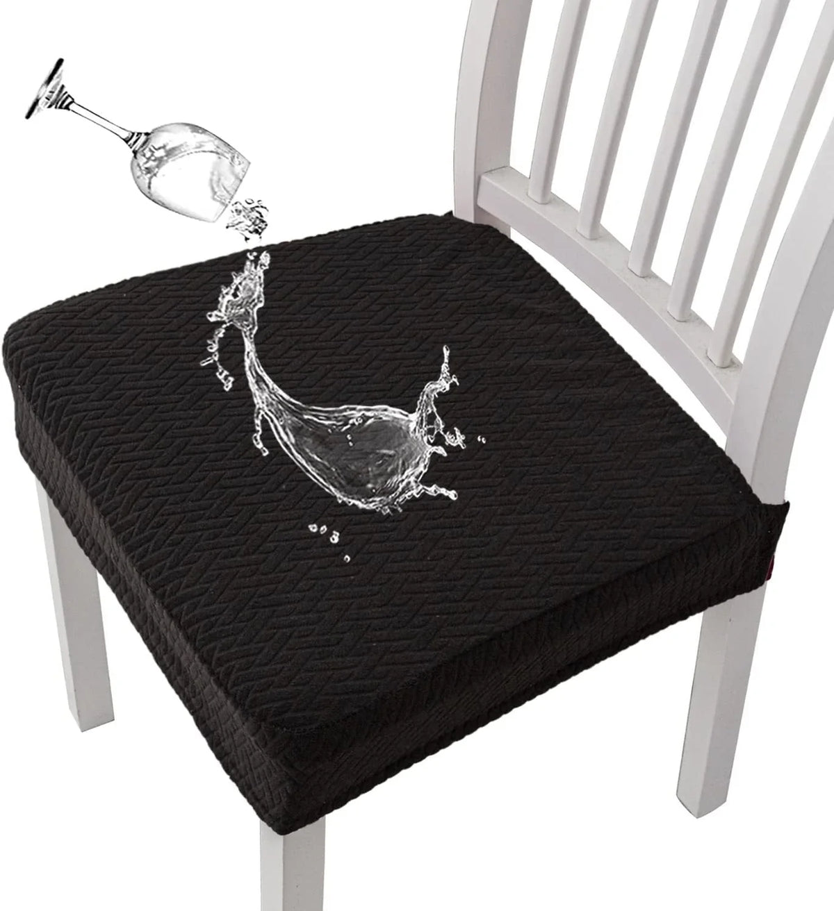 Easy-Care Waterproof Jacquard Chair Covers Durable, Stylish &