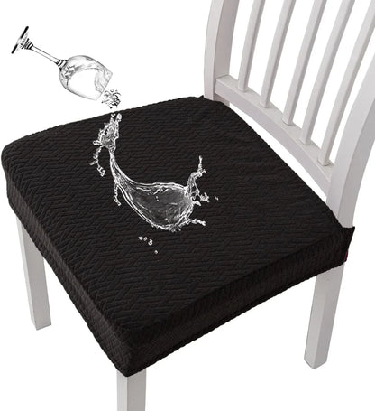 Easy-Care Waterproof Jacquard Chair Covers Durable, Stylish &