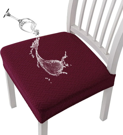 Easy-Care Waterproof Jacquard Chair Covers Durable, Stylish &