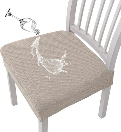 Easy-Care Waterproof Jacquard Chair Covers Durable, Stylish &