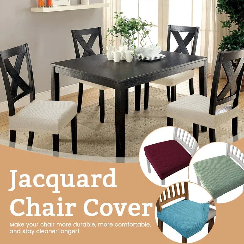 Easy-Care Waterproof Jacquard Chair Covers Durable, Stylish &