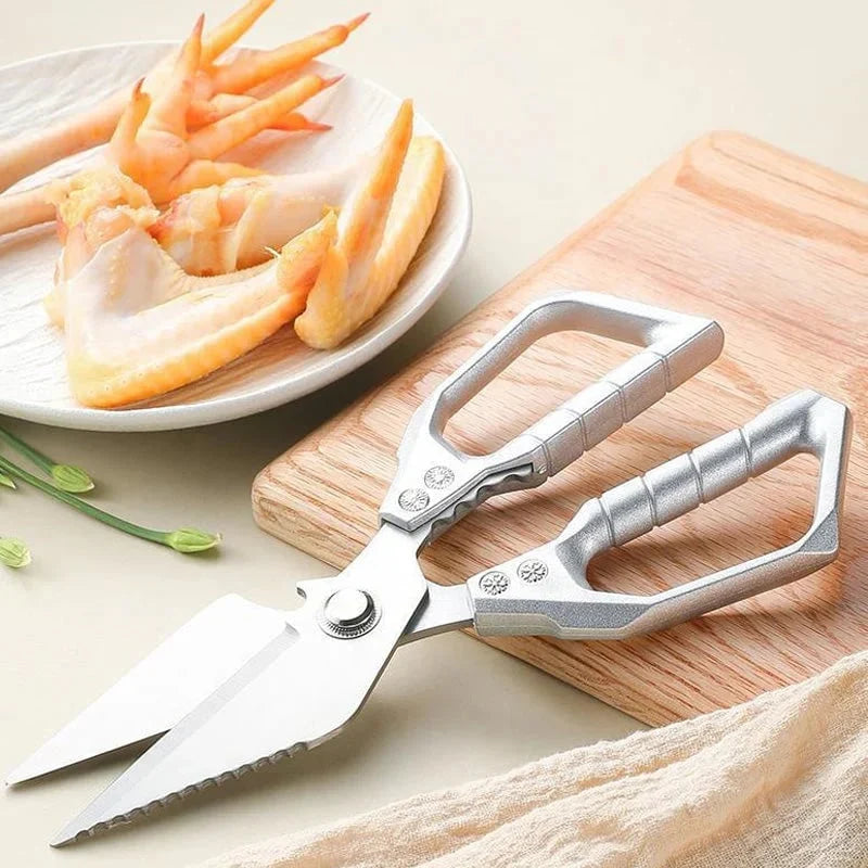 Heavy-Duty Dishwasher-Safe Kitchen Shears for Poultry and Herbs