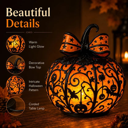 Decorative Light Up Night with Spooky Stained-Glass Style