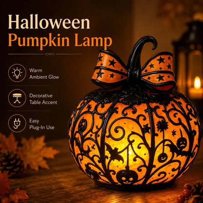 Decorative Light Up Night with Spooky Stained-Glass Style