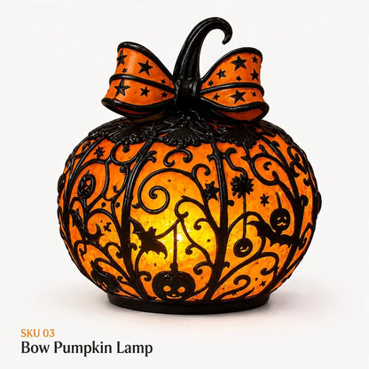 Decorative Light Up Night with Spooky Stained-Glass Style