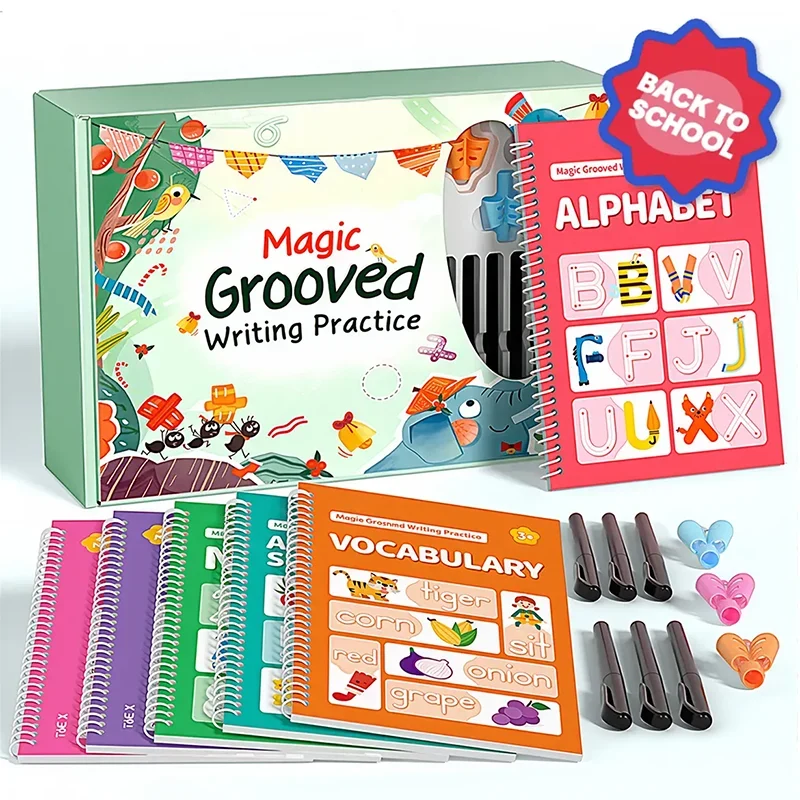 Hands-On Kids Reusable Writing – Learning Gift for Creative Play