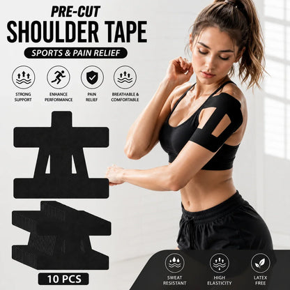 Purpose-Built Kinesiology Reduce Shoulder Pain & Knee