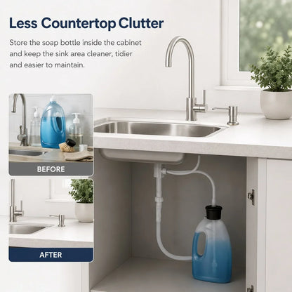 Practical Kitchen Sink Soap Dispensers for Kitchen Prep