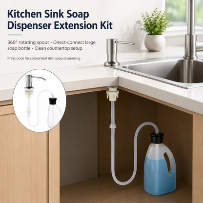 Practical Kitchen Sink Soap Dispensers for Kitchen Prep