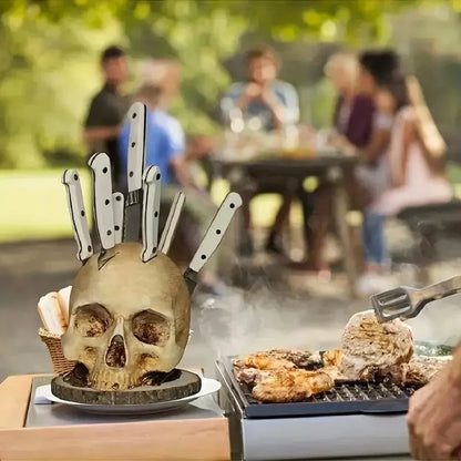Purpose-Built Best seller - Gothic Skull Knife Holder for Everyday Use