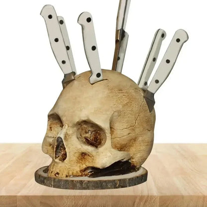 Purpose-Built Best seller - Gothic Skull Knife Holder for Everyday Use