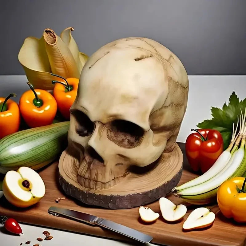 Purpose-Built Best seller - Gothic Skull Knife Holder for Everyday Use