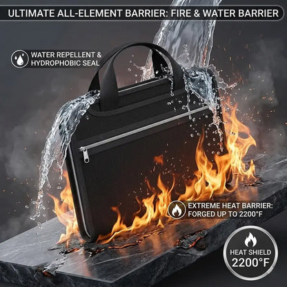 Distinctive Fire-Resistant Document Organizer Bag – Large Capacity A4