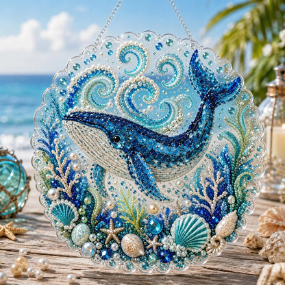 Hands-On Ocean Pearl Art DIY Hanging Ornament Kit for Creative Play