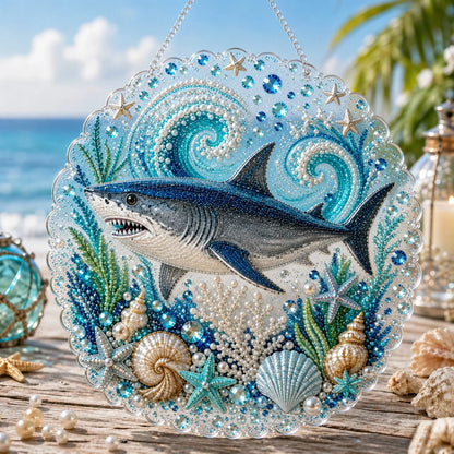 Hands-On Ocean Pearl Art DIY Hanging Ornament Kit for Creative Play
