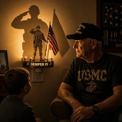 Convenient U.S. Marine Corps Semper – Night Light for Everyday Setup