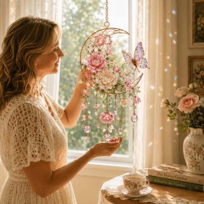 Outdoor Crystal Garden Suncatcher for Garden Display