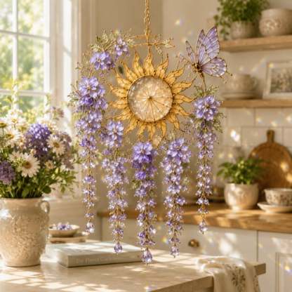 Outdoor Crystal Garden Suncatcher for Garden Display