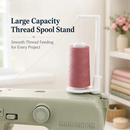 Large-Capacity Thread Spool Stand for Most US Sewing Machines