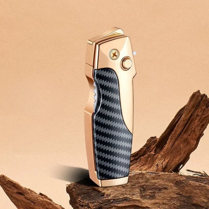 Folding Tactical Knife with Integrated Lighter