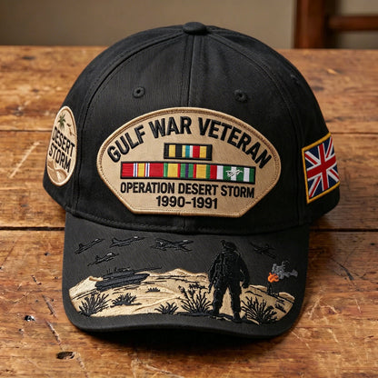 Distinctive Gulf War Veteran Tribute Cap for Everyday Wear