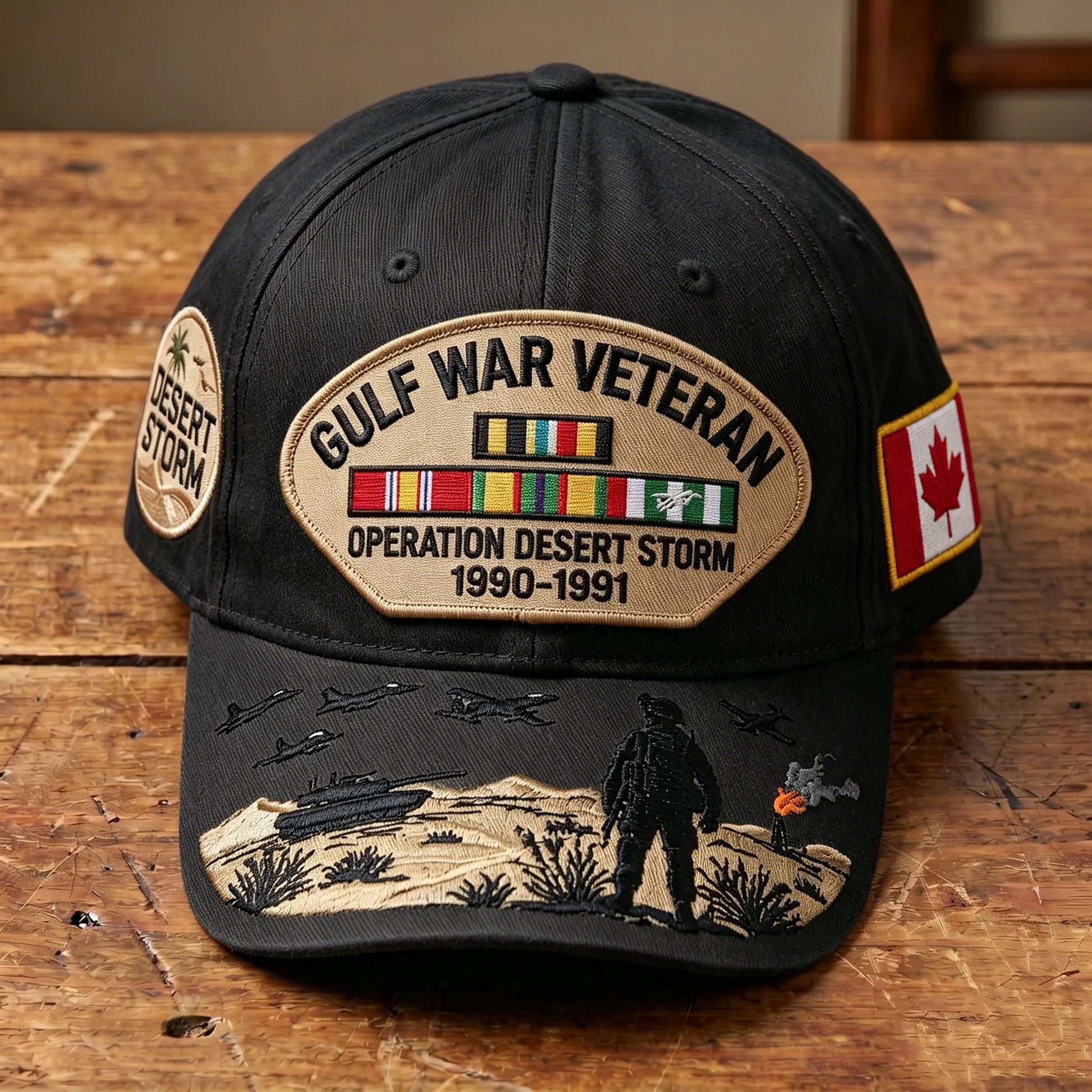 Distinctive Gulf War Veteran Tribute Cap for Everyday Wear