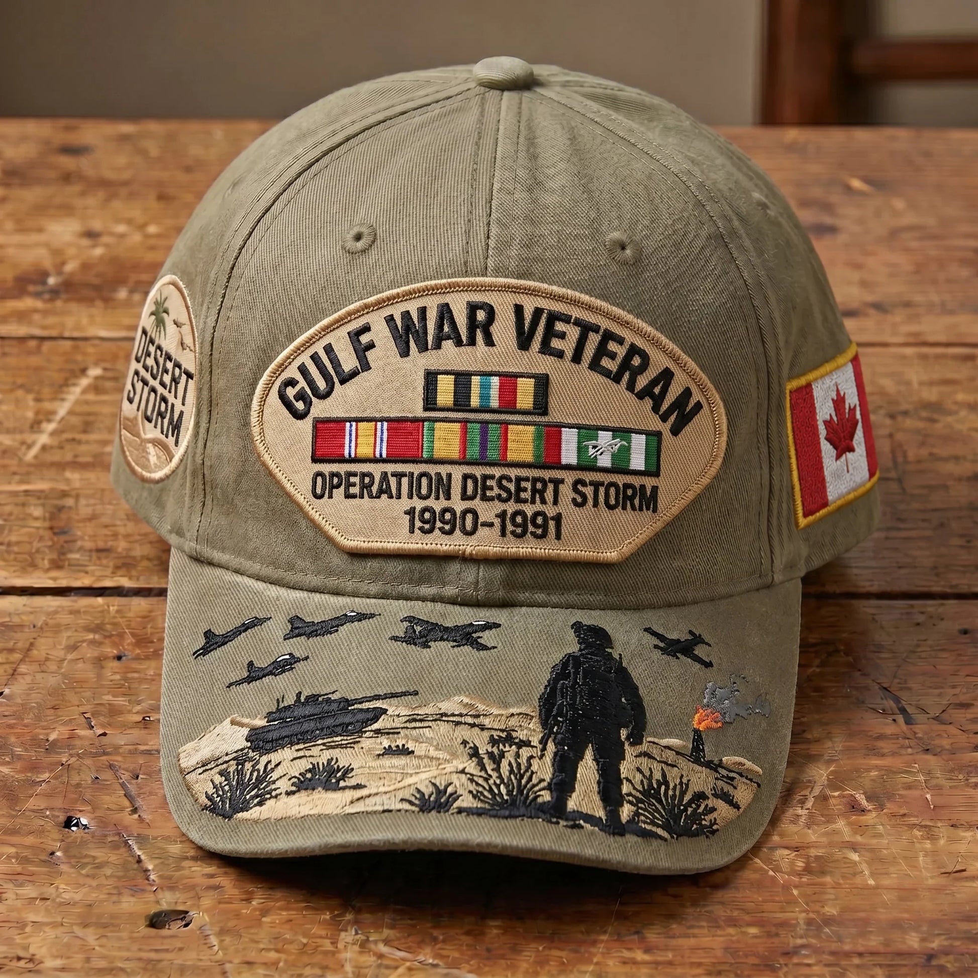 Distinctive Gulf War Veteran Tribute Cap for Everyday Wear