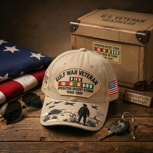 Distinctive Gulf War Veteran Tribute Cap for Everyday Wear