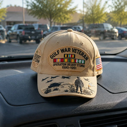 Distinctive Gulf War Veteran Tribute Cap for Everyday Wear