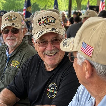 Distinctive Gulf War Veteran Tribute Cap for Everyday Wear