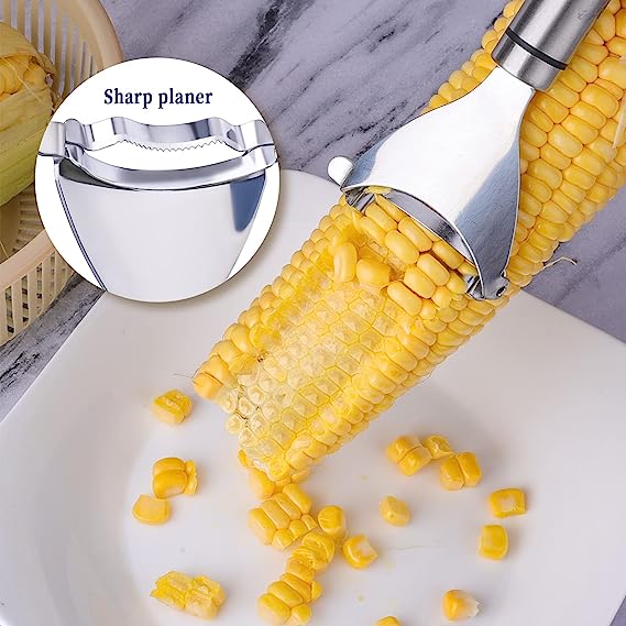 Practical 's - Stainless Steel Corn Peeler for Kitchen Prep