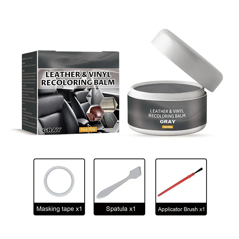 Purpose-Built Leather Repair Paste – Fills scratches & scuffs