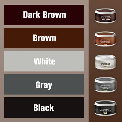 Purpose-Built Leather Repair Paste – Fills scratches & scuffs