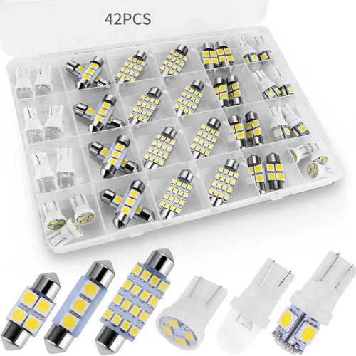 Vehicle-Ready 70& 42 Pcs Interior Car Light Kit for Garage Use