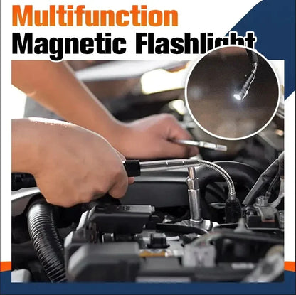 Decorative Multifunctional Magnetic Telescopic Flashlight