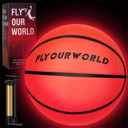 Illuminated Basketball That Glows with Every Bounce