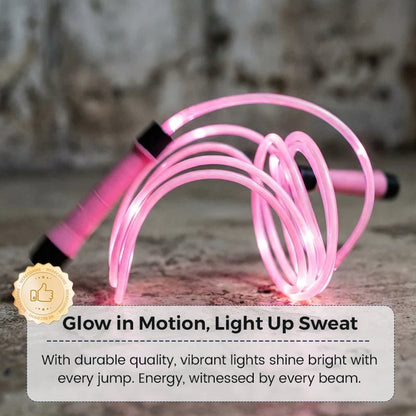 Convenient LED Light-Up Jump Rope for Kids for Everyday Setup