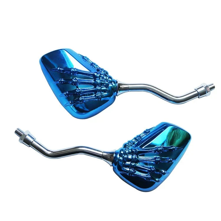 Illuminated Skeleton Claw Accent for a Rearview Mirror