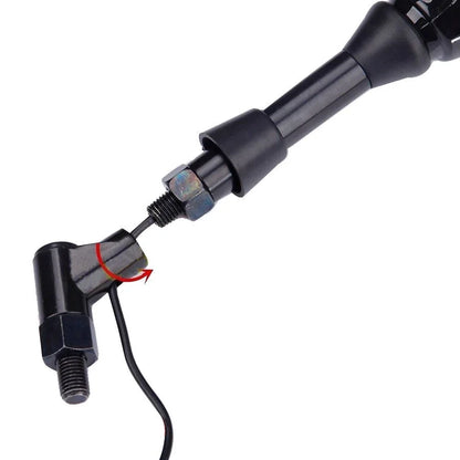 Illuminated Skeleton Claw Accent for a Rearview Mirror