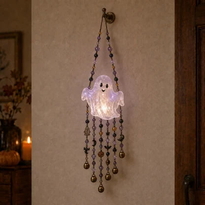 Glowing Beaded Halloween Chime for Hanging Displays