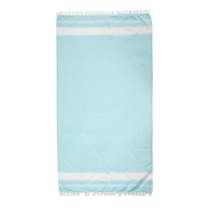 Lightweight Flat-Weave XL Beach Towel, 39 x 71-Inch Travel Size