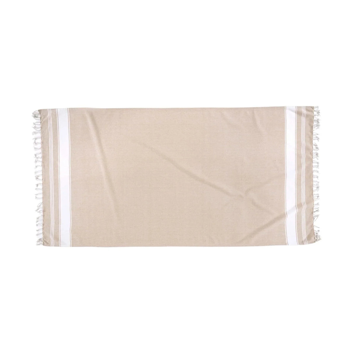 Lightweight Flat-Weave XL Beach Towel, 39 x 71-Inch Travel Size
