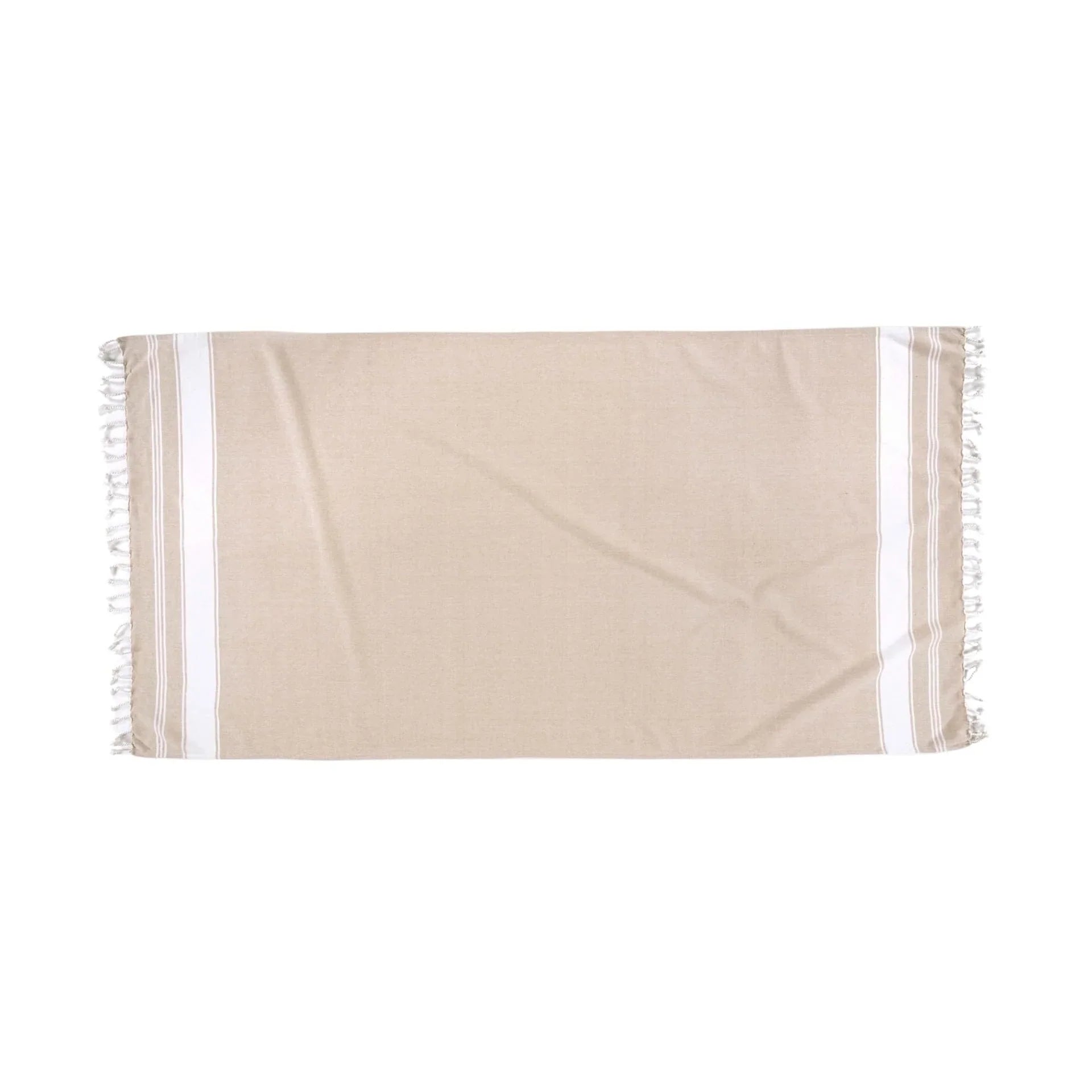 Lightweight Flat-Weave XL Beach Towel, 39 x 71-Inch Travel Size